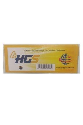 Yeni Tip Hgs Etiket Kabı Yapışkanlı 10cmx4cm hgs-etiket