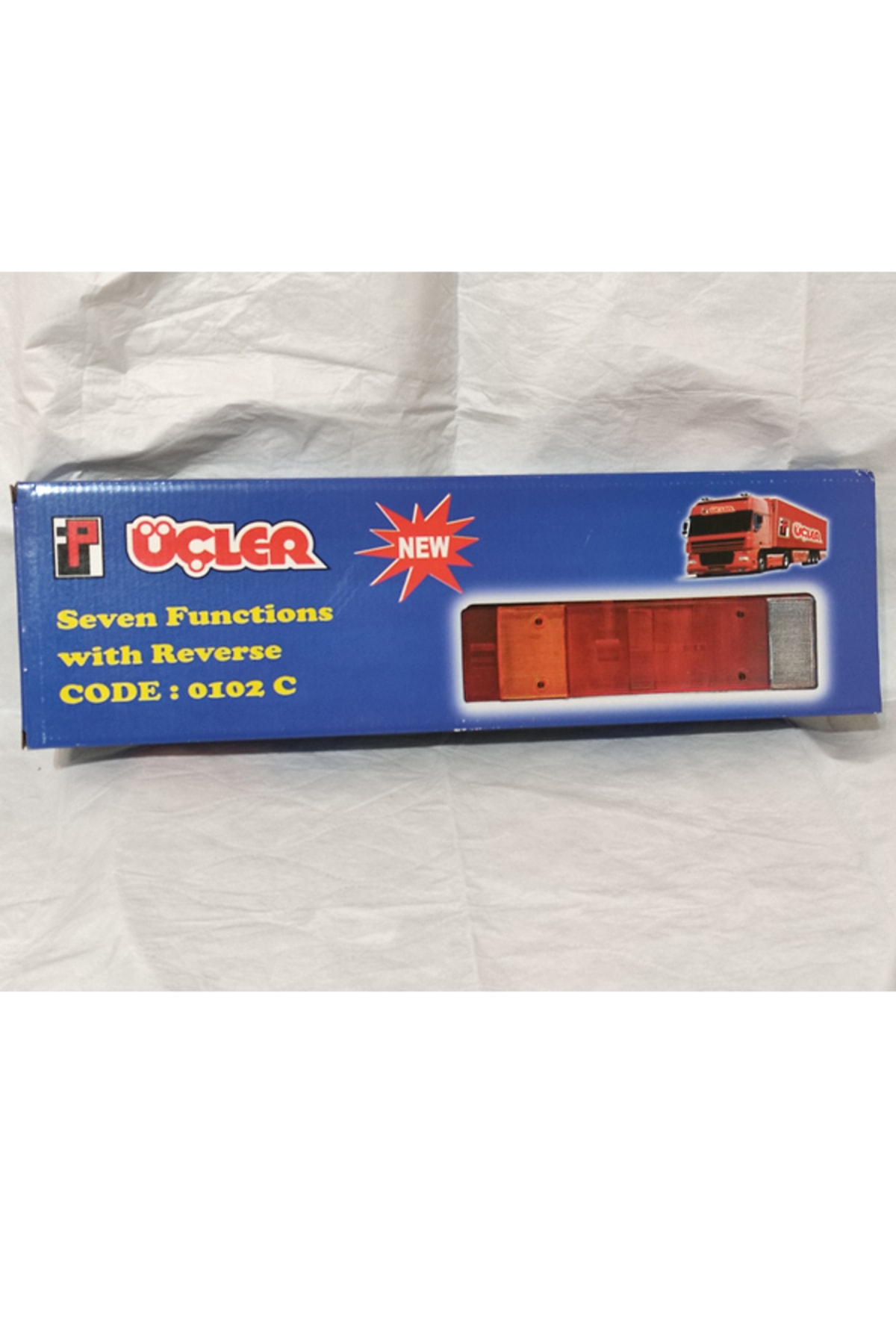 Üçler Plastik Yedi Fonksiyonlu Stop Camı 1 Adet