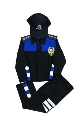 Unisex Çocuk Polis Kıyafeti FLSCT003