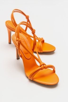 Frıda Turuncu Kadın Topuklu Ayakkabı 71-6061