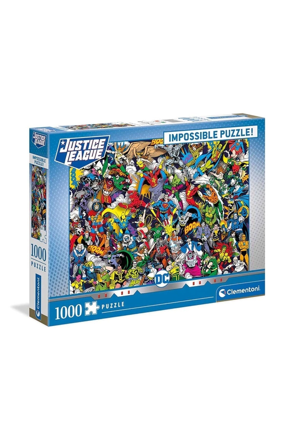 Clementoni 39599 DC Comics 1000 Teile Impossible Puzzle 