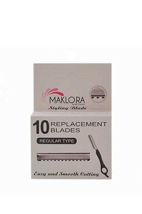 Maklora 10'lu Saç Usturası Jileti BLD-001 8698528500106
