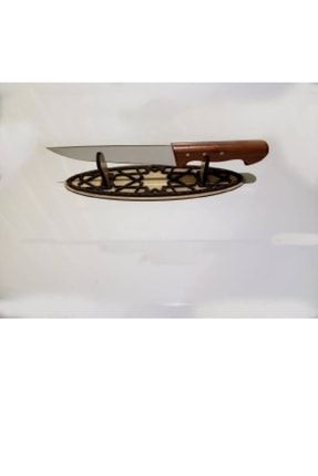 T5 Fransız Çeliği Sapı Gül Ağacından El Yapımı Sivas Bıçağı 25 cm 2203202212