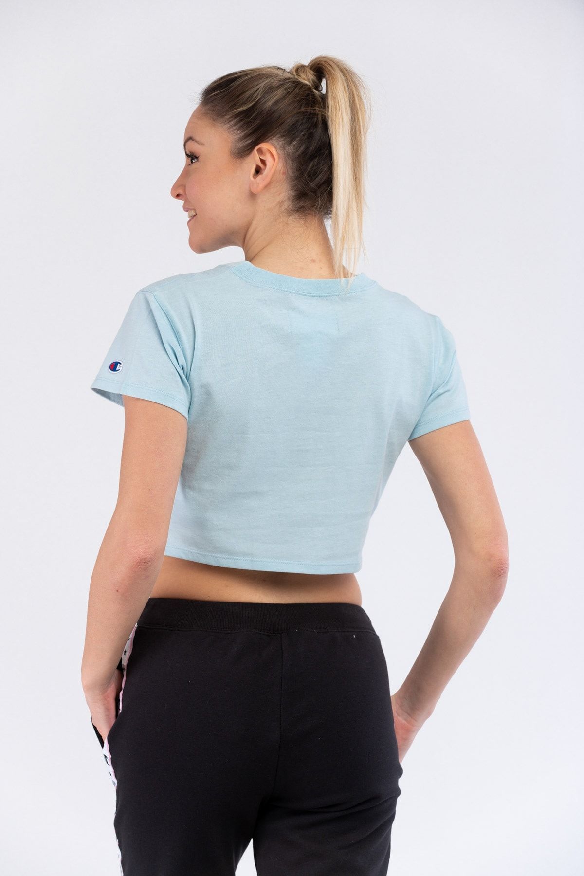 Champion shirt shop light blue