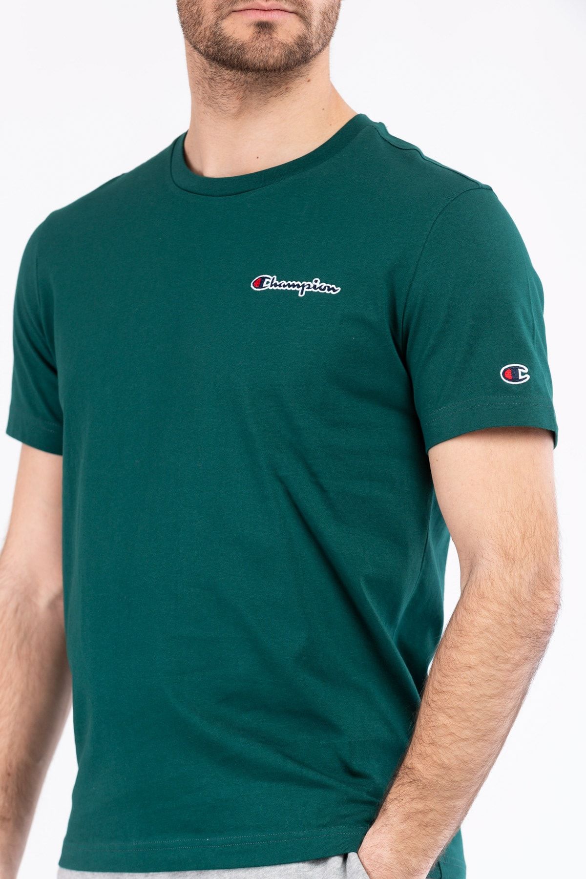 Green store champion shirt