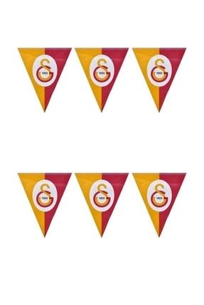 Galatasaray Lisanslı Üçgen Bayrak Flama gsparti4
