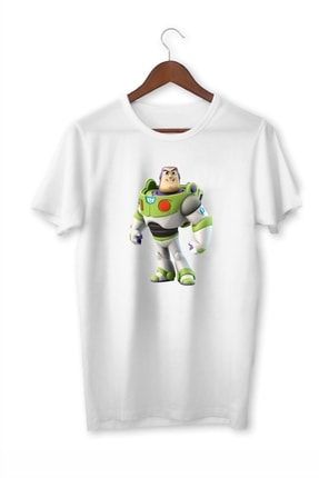 Toy Storty Buzz Lightyear Baskılı Çocuk T-shirt 3258-LMN