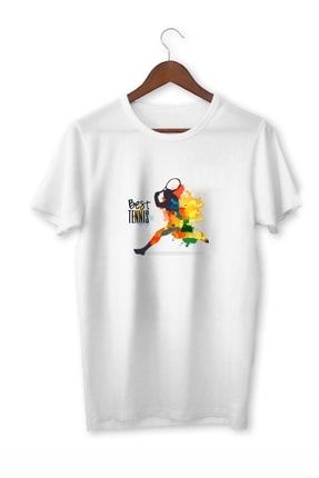 Tenis Serisi 4 Best Tennis Baskılı Çocuk T-shirt 3280-LMN