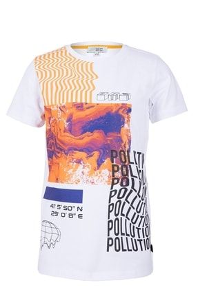 Baskılı Erkek Çocuk T-shirt B-2022-01-100