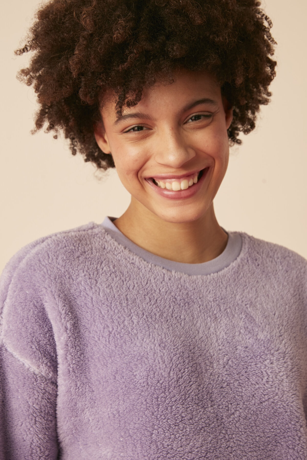 lilac color sweatshirt