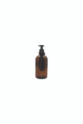 1 Adet 500ml Amber Kahverengi Cam Sıvı Sabunluk, Cam Şişe Hda26 HDA29