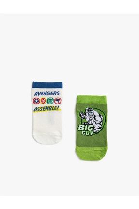 Avengers Lisanslı Erkek Çocuk Çorap Seti 2SKB80018AA