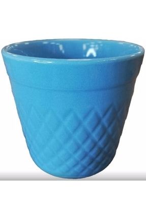 Keramika Renkli Baklava Dekor Saksı Krm-d2k-020 CENTA52857