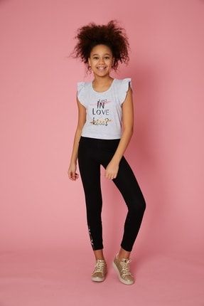 Littlestar Kız Çocuk T-shirt L11621Y1907X