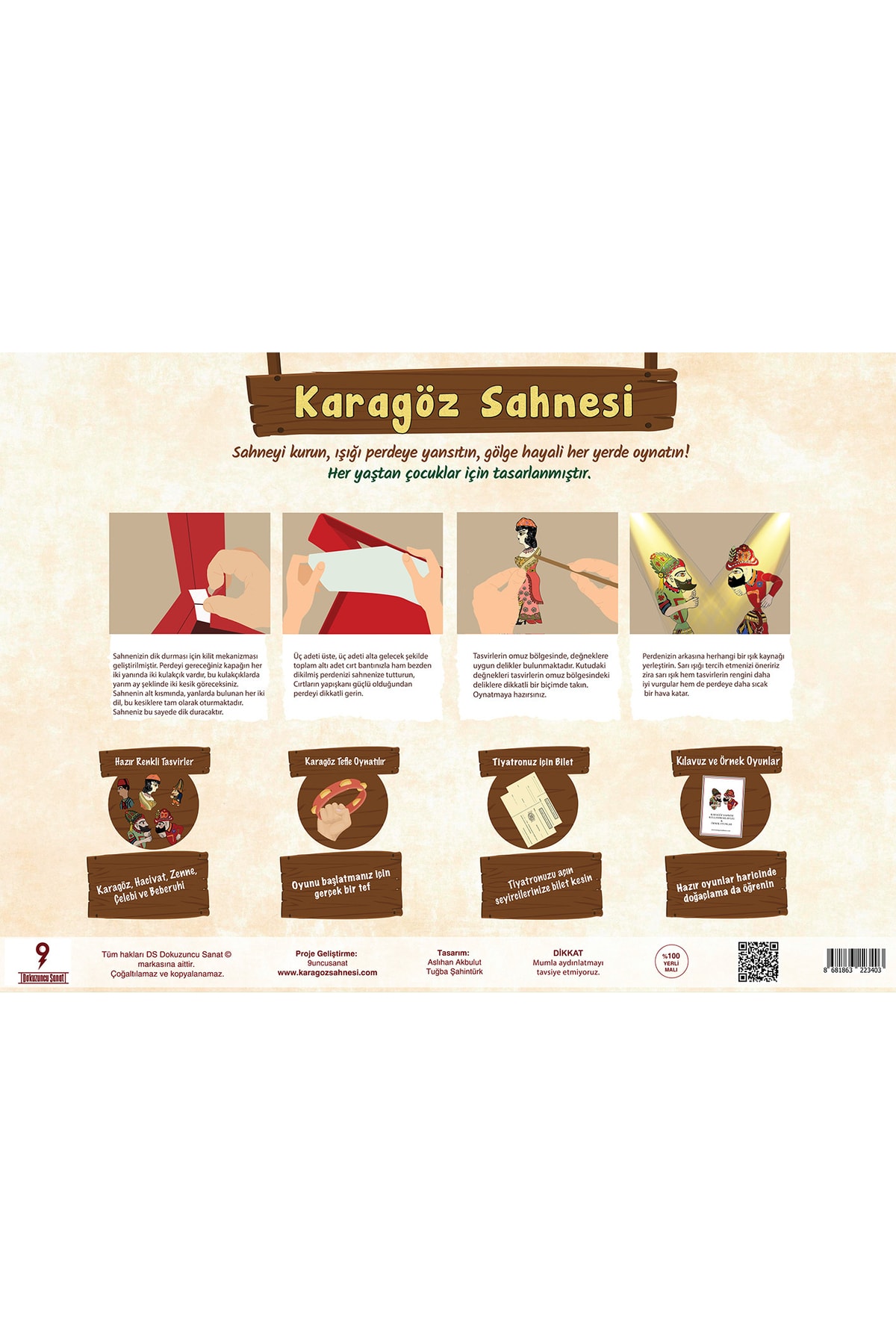 9uncusanat Hacivat Karagöz Gölge Oyunu fotoğrafı 2 (önizleme)