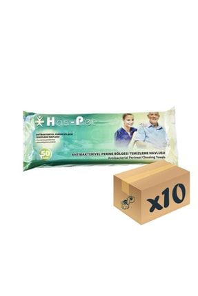 Antibakteriyel Perine Bölgesi Temizleme Havlusu 30×32 Cm 50’li 10 Paket BSLHSP012.10