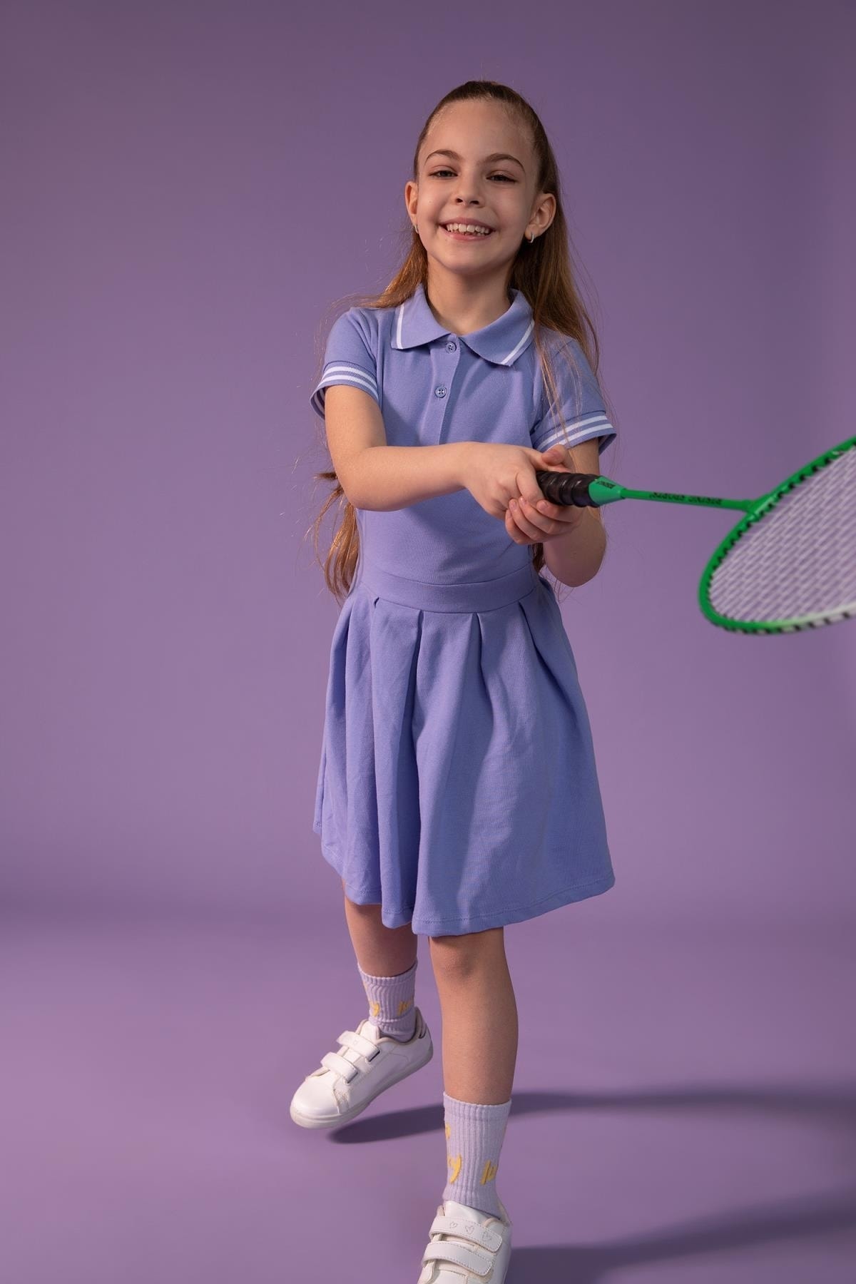 لباس مجلسی دخترانه آبی دفکتوDefacto | W9103A622SM اورجینال - تصویر 2