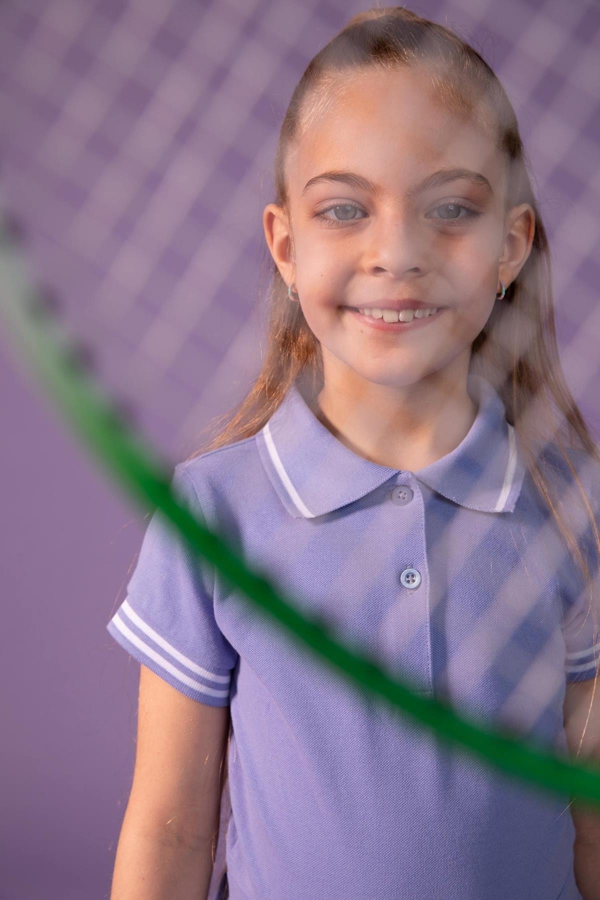 لباس مجلسی دخترانه آبی دفکتوDefacto | W9103A622SM اورجینال - تصویر 3