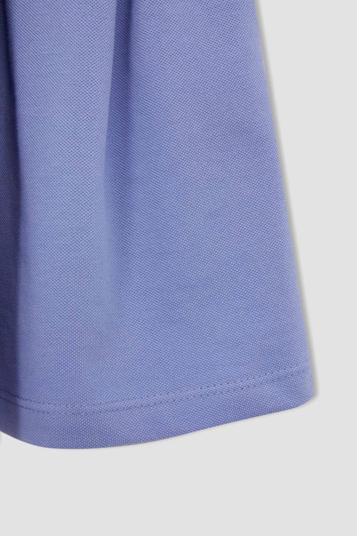 لباس مجلسی دخترانه آبی دفکتوDefacto | W9103A622SM اورجینال - تصویر 7