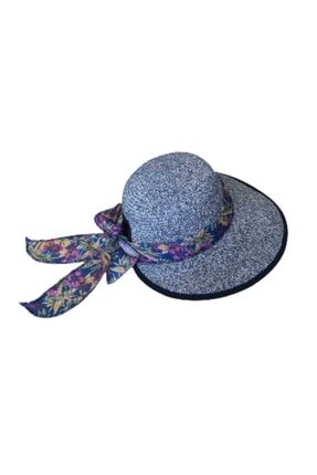 Arkası Ayarlanabilir Kadın Hasır Şapka Y8730-57-11