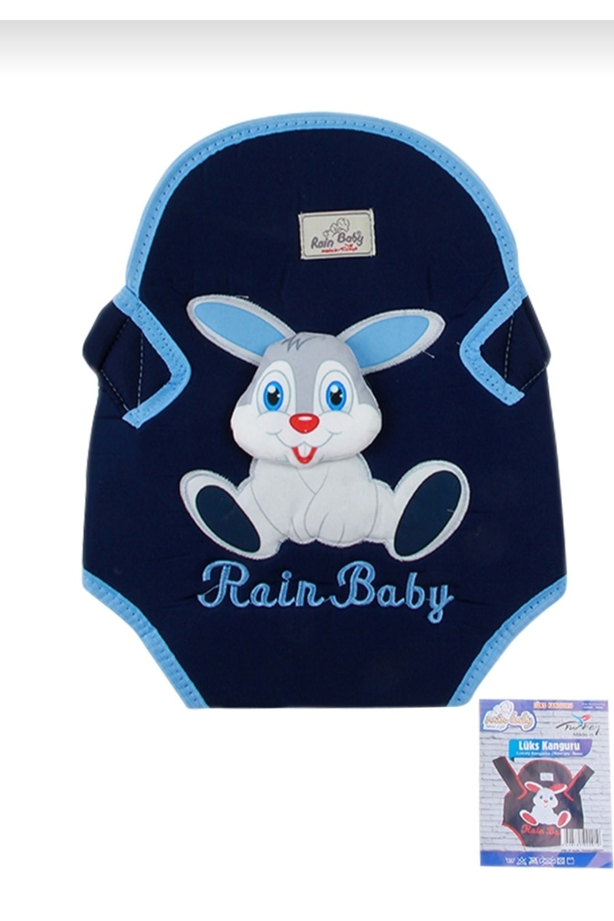 Rain Baby Mavi Tavsanli Kanguru