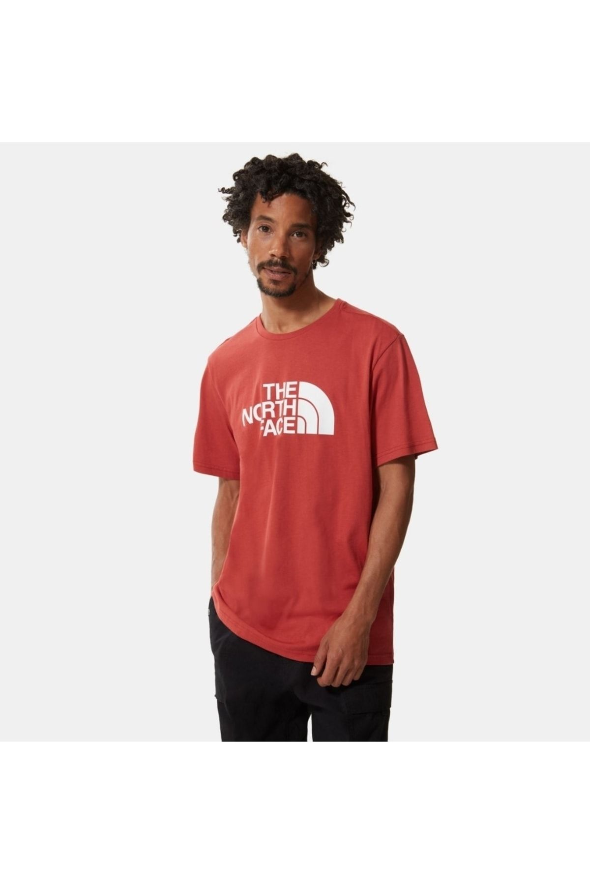The north face t shirt deals red