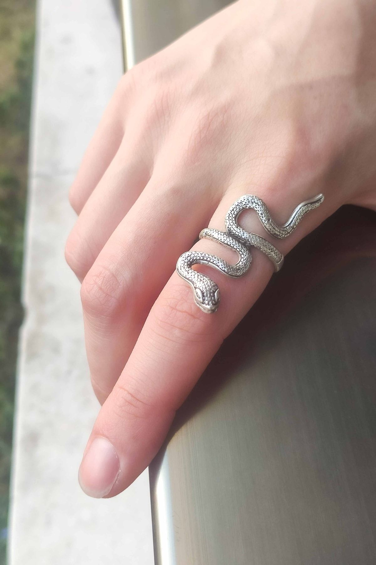 Snake shop ring womens
