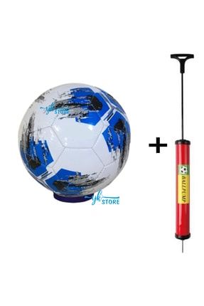 Dikişli Futbol Topu Yüksek Kaliteli 5 Numara ve Şişirme Pompası YTFİX2021699