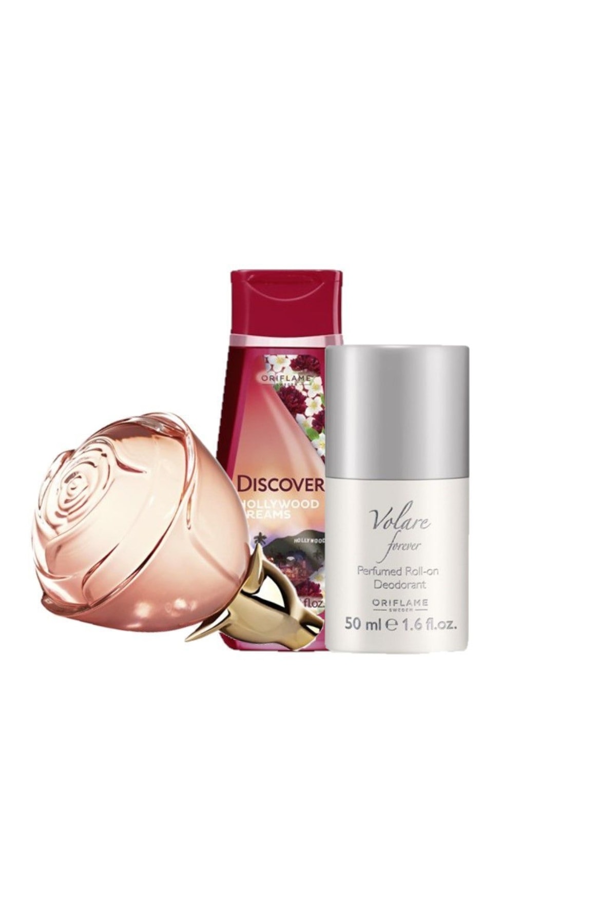 Oriflame Volare Edp 50 Ml+volare Forever Roll-on+hollywood Dreams Duş Jeli