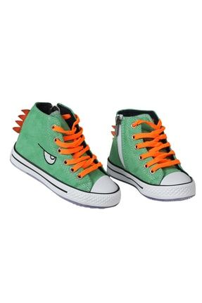 Yeşil - Green Monster Erkek Çocuk Sneakers TYC00212082242