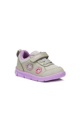 Juno Hafif Kız Bebe Gri Spor Ayakkabı P4115S7172