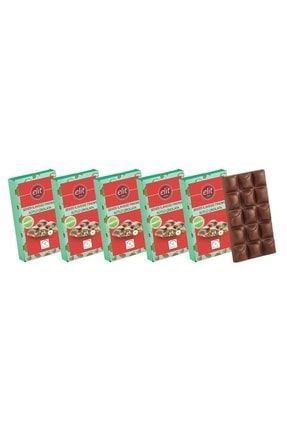 Fındıklı, Şeker Ilavesiz Ve Prebiyotik Sütlü Çikolata 60g 5'li Set Glutensiz 90002367