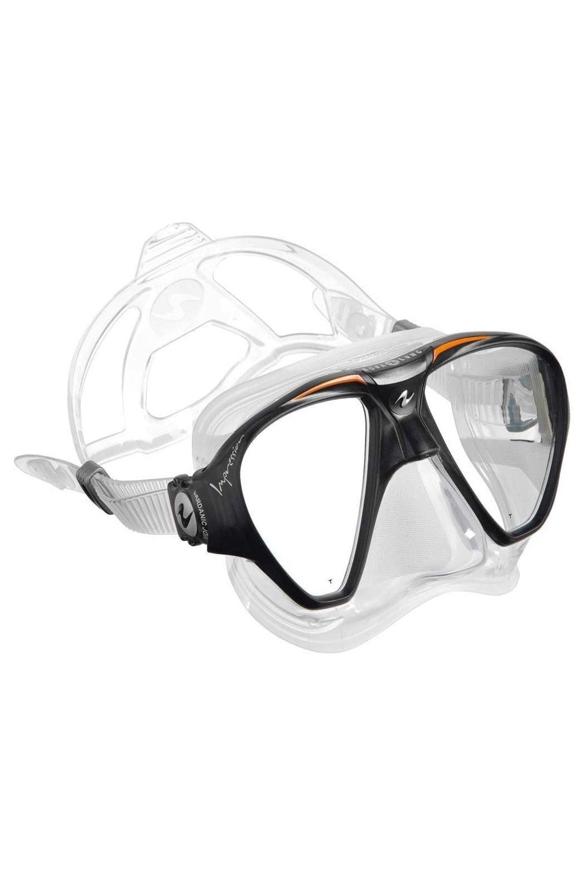 Technisub-Aqua Lung Impression Transparent/orange Diving Mask 1