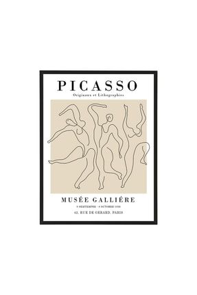 Picasso Originaux 30x40cm Tablo Siyah Çerçeve ARTSH026