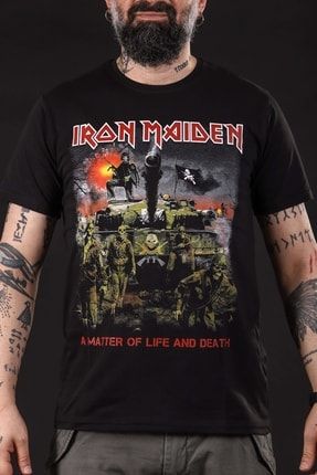 Iron Maiden Siyah Unisex Tshirt İM2000