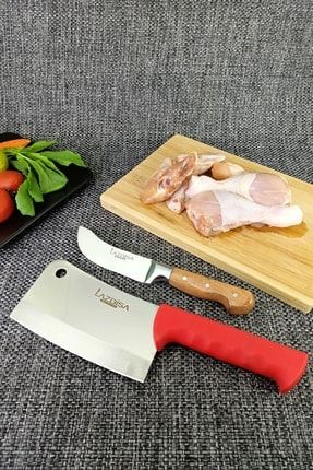 Mutfak Restoran Bıçak Seti Tavuk Kuzu Kemik Satırı BRS179