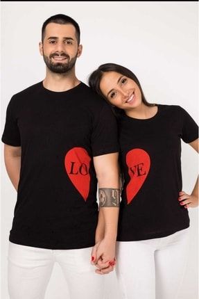 Sevgili Kombini Yandan Love Tişört FİYATLARIMIZ 2 ADET İÇİNDİR YANDAN LOVE
