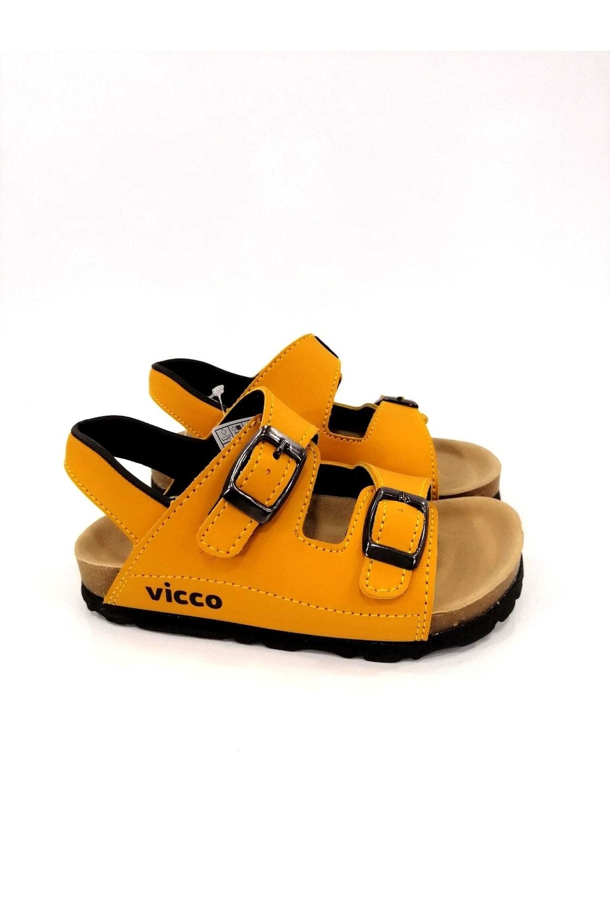 صندل زرد دخترانه و پسرانه بچگانه پسر جیمی با یک پانسمان Vicco