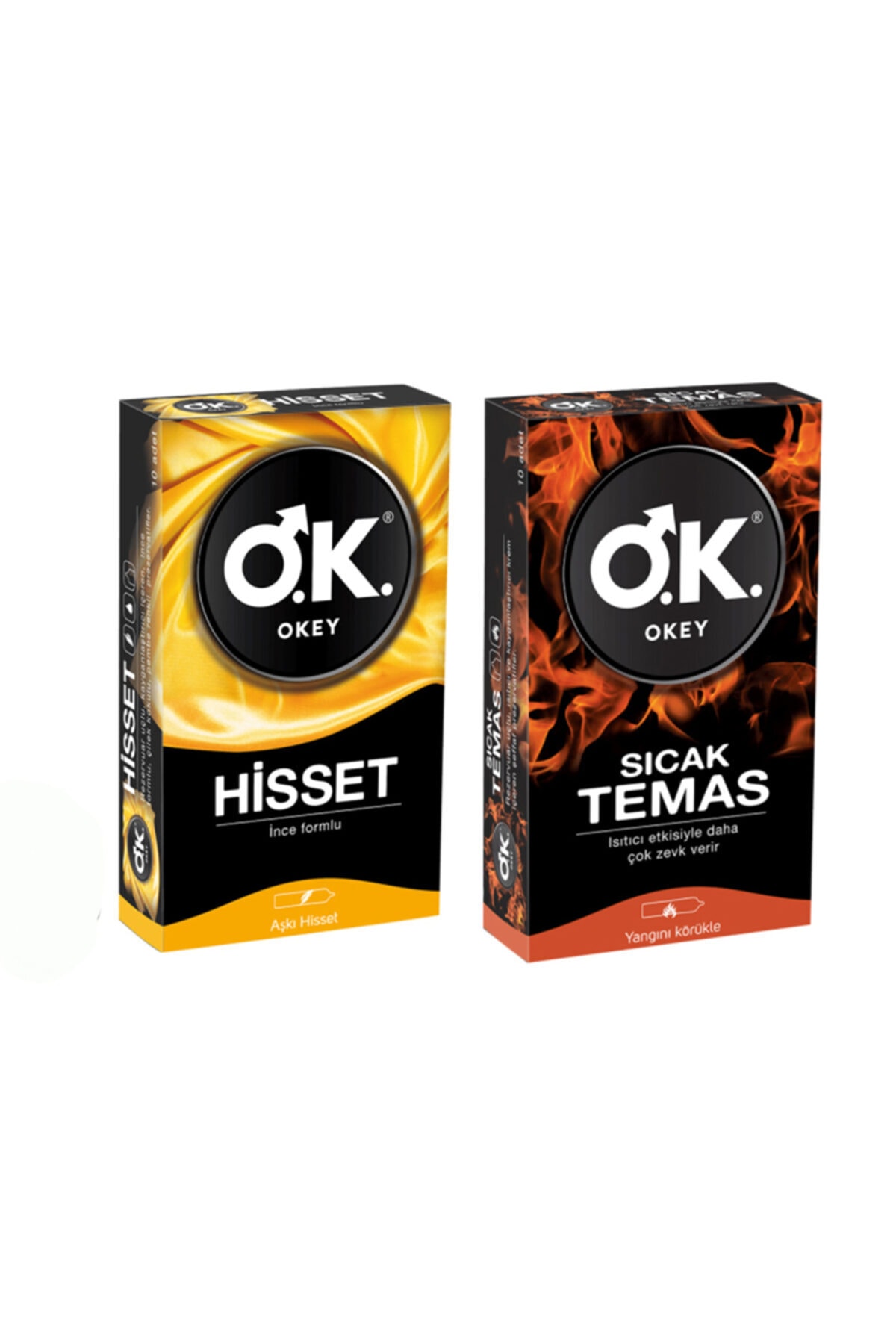 Hisset 10'lu Ve Sıcak Temas 10'lu 2'li Set
