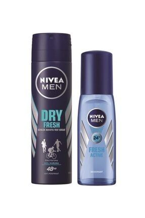 nivea dry fresh deodorant 150ml fresh active pump sprey 75ml fiyati yorumlari trendyol