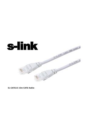 Cat6 Network Kablo 15m Sl-cat615 KABLO CAT6 S-LINK 15MT