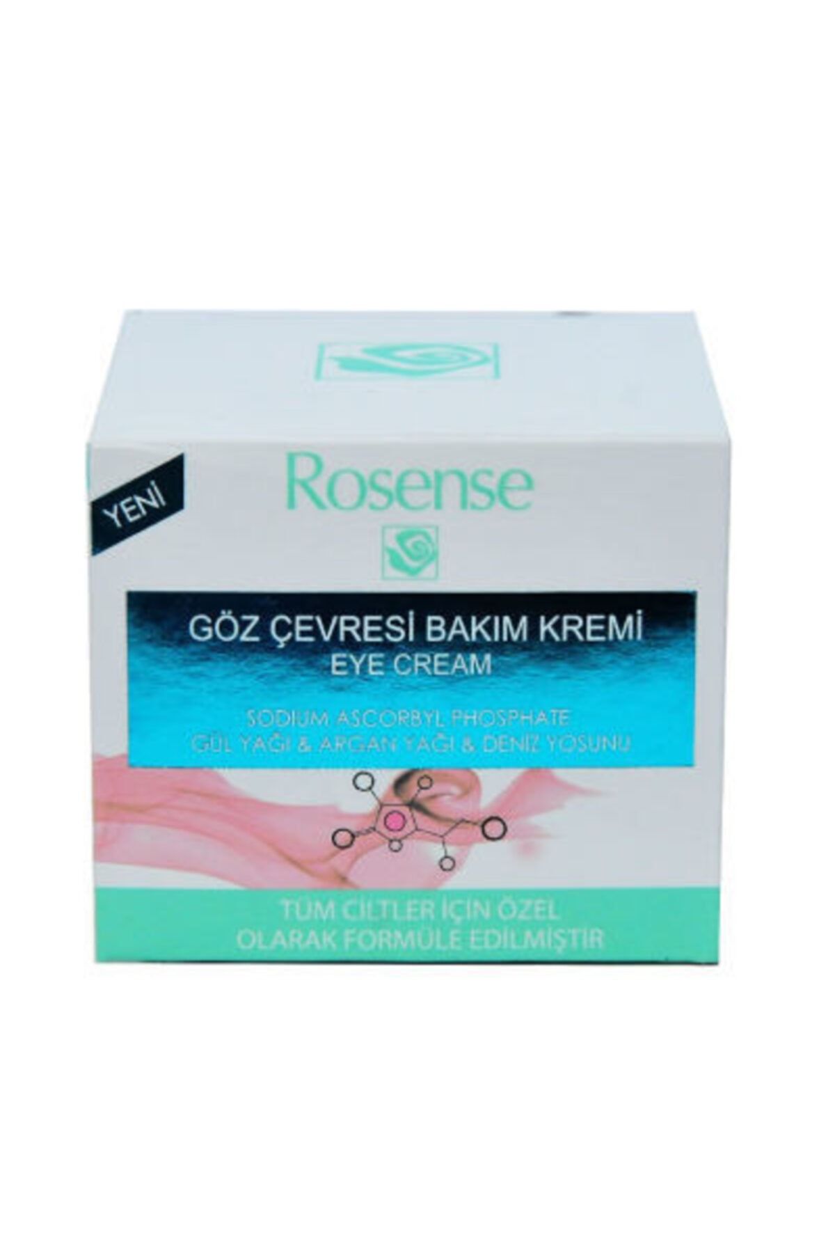 کرم مراقبت از خطوط دور چشم 20 میلی لیتر 0.68fl.oz Rosense