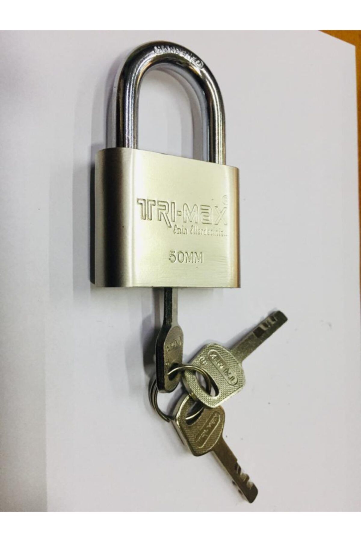 Trimax-Steel Padlock 50 Mm Code: Mk2428 Springless System 2