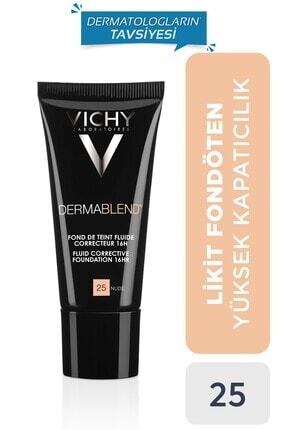 Vichy Fondoten Karma Yagli Ve Akneye Egilimli Ciltler 25 Dogal Renk 30 Ml 3337871332303 Trendyol
