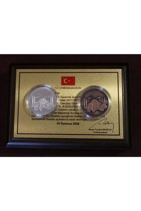 Ayasofya Camii Gümüş Bronz Ahşap Kutulu Set 301100526