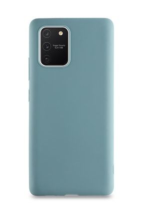 Samsung Galaxy S 10 Lite Kılıf Kamera Korumalı Premier Silikon Kapak - Petrol Mavisi KZY_PREMIER_SAM_S10L