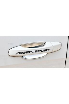 Fiat Egea Sport Kapı Kolu Ve Jant Sticker Seti 8 Adet RENK-A-67