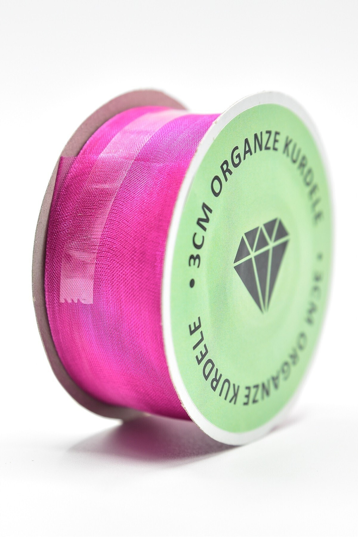 Fuchsia Organza Ribbon (3cm-20m)