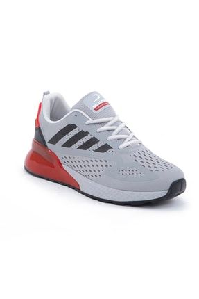 Erkek Buz Siyah Kırmızı Sneaker Günlük Spor Ayakkabı 2000a MCJAMPER-2000A