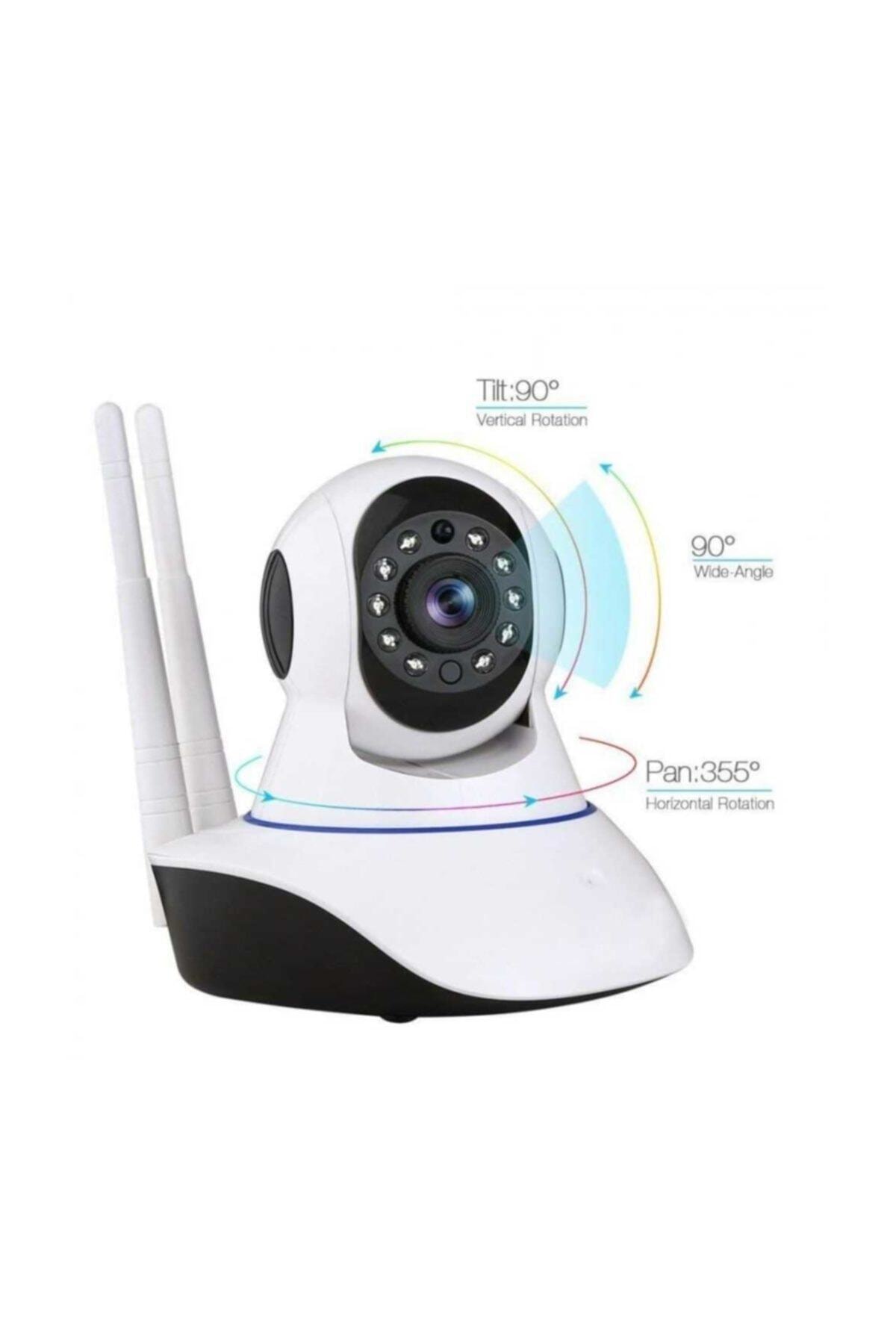 Wifi Ip Kamera Bebek Izleme Kamerası Uzaktan Izleme Hareketli Video Ses Kayıt Dinleme 3